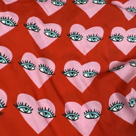 Bouffants & Broken Hearts Women's Pajamas Shorts & Top Relaxed Comfort Size Smal - Picture 6 of 6